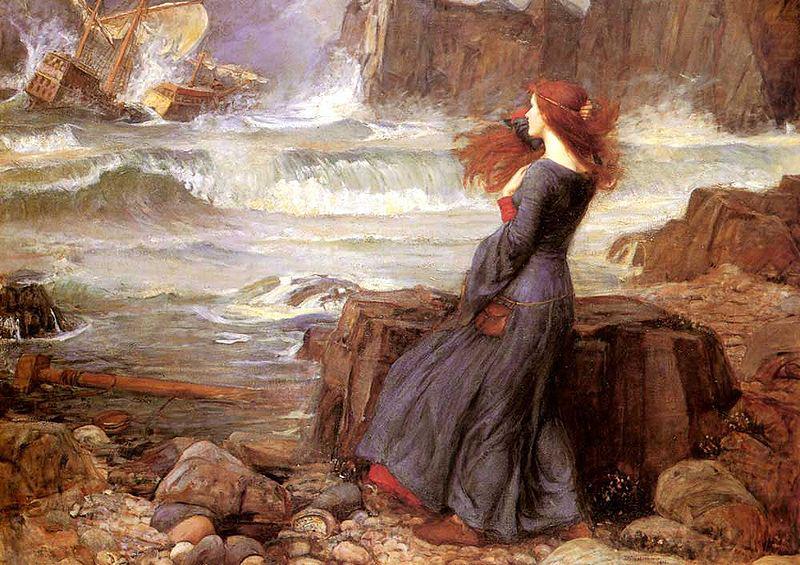 John William Waterhouse Miranda - The Tempest china oil painting image